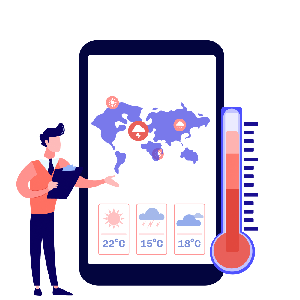 Climate Tracking App